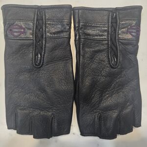 Womens XS Harley-Davidson Fingerless Riding Gloves